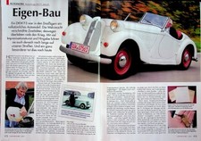 Oldtimer Markt 02/2011 DKW F5 Sport-Roadster Spezial Restaurierung - ein interes