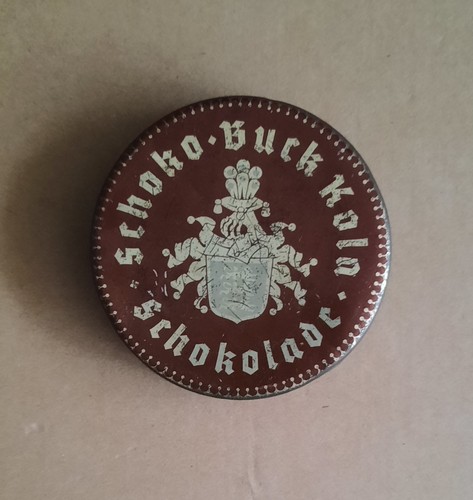 Alte blechdose scho - alte,