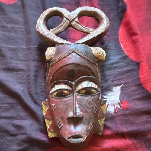 Afrikanische holzmaske - afrikanische,