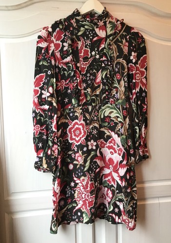 Kleid blumen coachella - blumen, zara