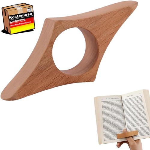 Holz buchseitenhalter für - holz,