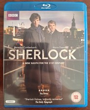 Sherlock  Series One  Benedict Cumberbatch Martin Freeman BBC 2 Blu Rays