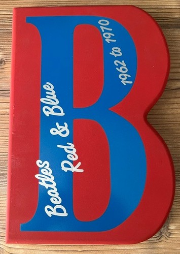 Beatles red blue box - beatles,