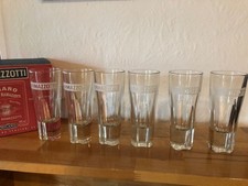 6 Stück Original Ramazzotti Gläser