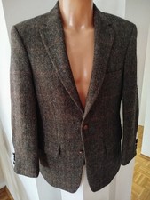 Country Style Sakko ? HARRIS TWEED / BARUTTI ? Gr. 46 mit Ellbogenpatches 