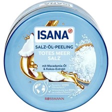 ISANA Salz-Öl-Peeling Totes Meer Salz mit Macadamia Öl, neu&ovp