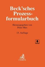 Beck sches prozessformularbuch - beck'sches,