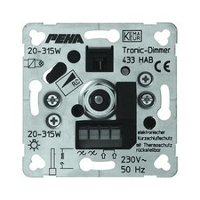 Peha Dimmer Dreh-/Druckknopf