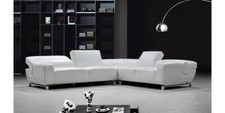 Luxus Ecksofa Leder Bernado