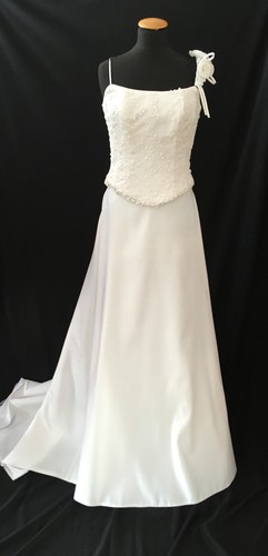 Brautkleid teiler spitze - 2-teiler,