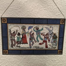 Fasnet Glasbild Fensterbild