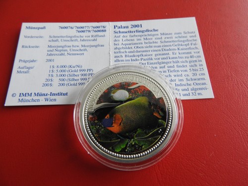 Palau dollar 2001 silber - dollar,