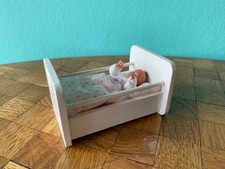 Kinderbett Babybett weiß Baby