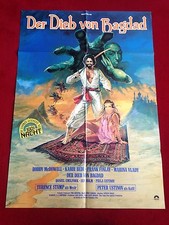 Der Dieb von Bagdad Kinoplakat Poster A1, Roddy McDowall, Kabir Bedi, Ustinov