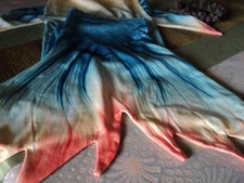 meerjungfrauflossen mädchen gr. 140 türkisfarben