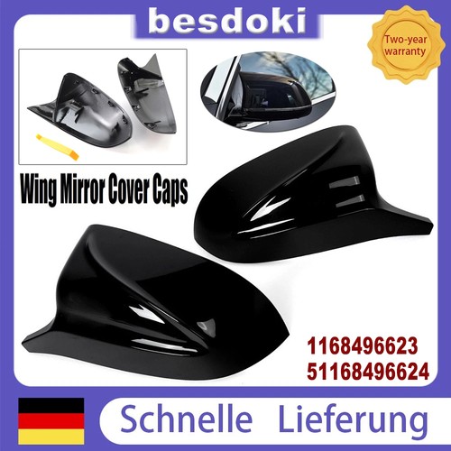 Schwarz spiegelkappen - schwarz,