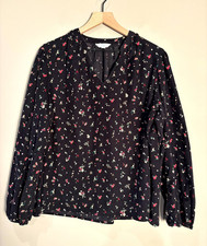 Black dark floral - dark, sleeve