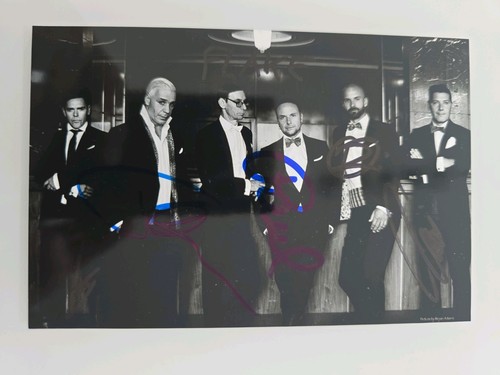 Rammstein autogramm original - rammstein,