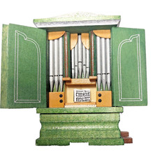 "Silbermannorgel! im Schrank  aus Seiffen im Erzgebirge in Sachsen