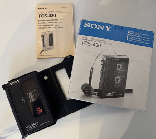 Sony tcs 430 stereo - sony,