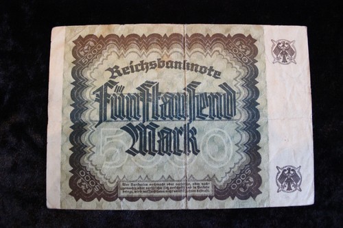 Alte geldschein reichsbanknote - alte,