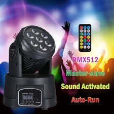 105W Moving Head RGBW Lichteffekt 7 LED Wash Bühnenlicht DMX DJ Disco Party Show
