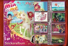 Mia and me ( (2013) Stickeralbum + kompletter Satz ,Panini ,sehr RAR