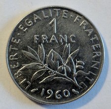 Frankreich france 1 franc - -,