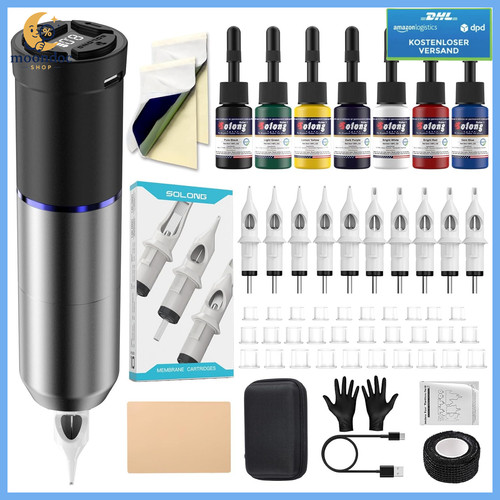 Tattoo maschine set wireless - tattoo,