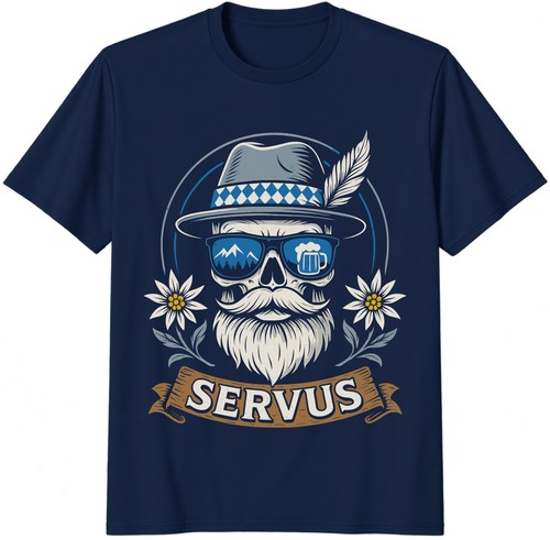 Servus shirt bayern - t-shirt,