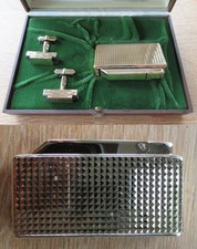 Aus alter Feuerzeug Sammlung Benzin Feuerzeug Ibelo Manschettenknöpfe