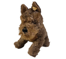 Steiff 3625,05 Schnauzer Hund Plüschtier mit Knopf im Ohr Sammlerstück Vintage