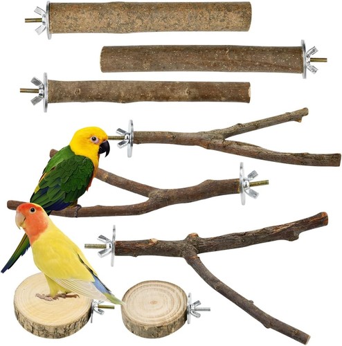 Sitzstangen naturholz stück - 8,