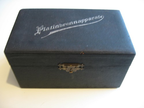 Antik platin bennapparat - antik, platin-bennapparat