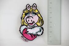 Applikation Muppets Miss Piggy ca. 8cm x 5cm  Aufbügelflicken Patches Flicken