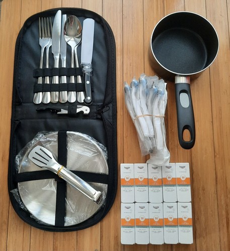 Outdoor campingbesteck set - outdoor,