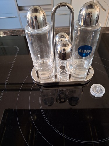 Alessi menage für essig - essig,, Öl