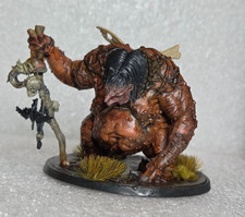 Große Sumpfhexe fertig bemalt Figur für Tabletop