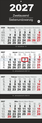 Monatsplaner 2027 alle - 4-monatsplaner,