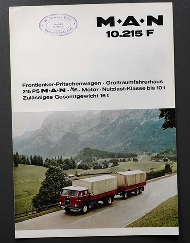 Prospekt man 215 von 1966 - prospekt, 10.215