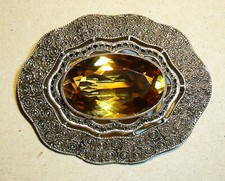 Th. Fahrner Brosche, 925er