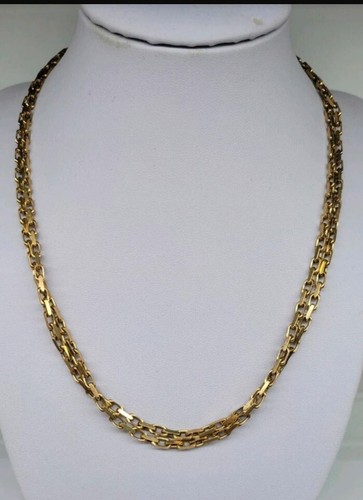 333 gelbgold ankerkette - 333,