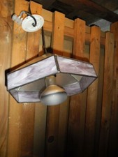 Lampenschirm Glas und Metall - aufwändige Verarbeitung - sehr stylisches Design