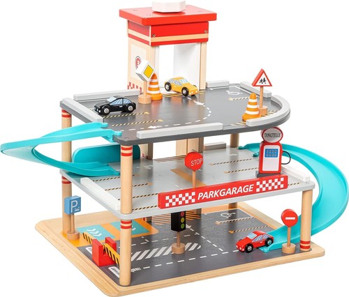 Parkgarage holz pastell mit - ,