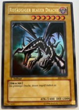Yugioh Karte "Rotäugiger