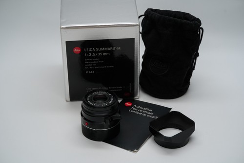 Leica summarit 35mm - f2.5, +