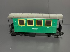 Märklin MINEX Personenwagen grün 4401 2. Klasse Spur 0e SWEG