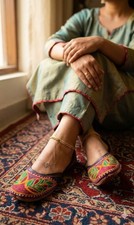 Damenschuhe Lederkrawatten