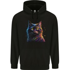 Ein fantasie katze mit coolen - ein,