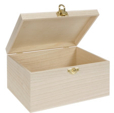 Holzbox schatzkistchen holz - holzbox,